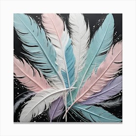 Feathers 3 Canvas Print