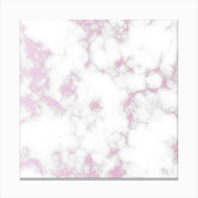 Spring Pink Marble Canvas Print