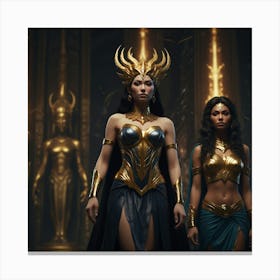 Wonder Woman 8 Canvas Print