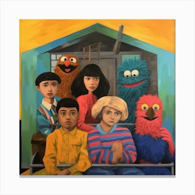 Sesame Street 1 Canvas Print