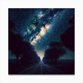 Road To The Stars Canvas Print