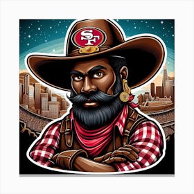 San Francisco 49ers 15 Canvas Print