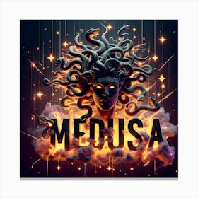 Medusa Head Canvas Print