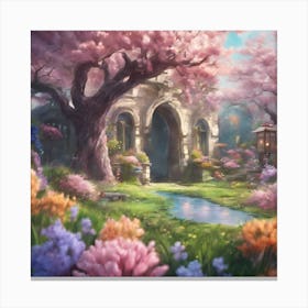 Cherry Blossoms 2 Canvas Print