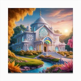 Fairytale Castle Canvas Print