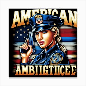 American Ambifiee Canvas Print