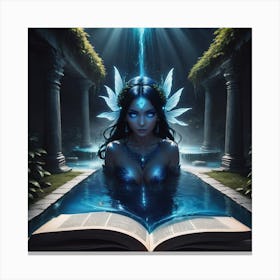 Book Of Wrath Canvas Print