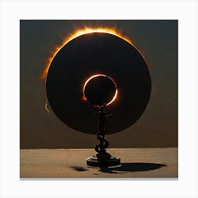 Eclipse Of The Sun Canvas Print