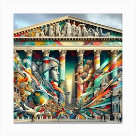 Sydney Street Art Canvas Print