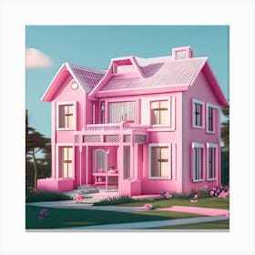 Barbie Dream House (582) Canvas Print