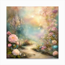 Fairytale Garden Canvas Print