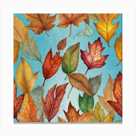 Autumn Leaves Canvas Print