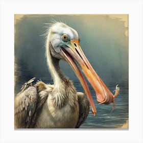 Pelican 20 Canvas Print