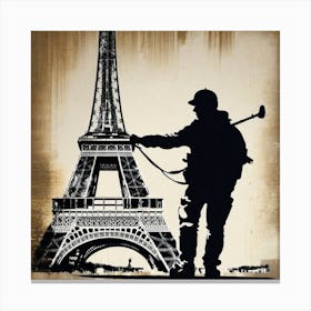 Paris Eiffel Tower 127 Canvas Print