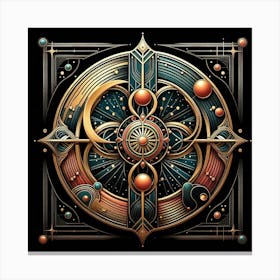 Jeweled Medallion 2 Canvas Print