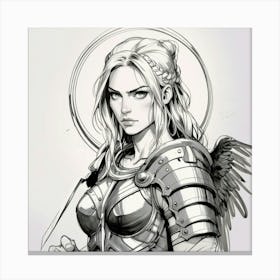 Angel Of The Gods Canvas Print