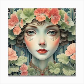 Flora Canvas Print