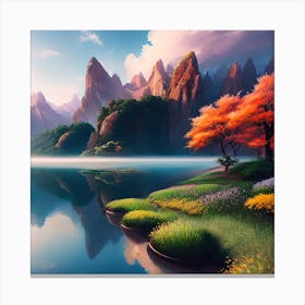 Landscape Hd Wallpapers 1 Canvas Print