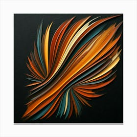 Abstract Abstract Painting Canvas Print