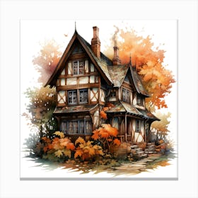 Tudor House 1 Canvas Print