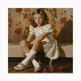 Timeless Grace. Childhood Explored Canvas Print