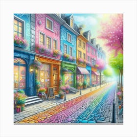 Street Scene Canvas Print