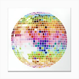 Disco Ball 7 Canvas Print