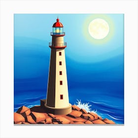 Lighthouse 21 Canvas Print