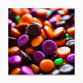 Halloween Candy Canvas Print