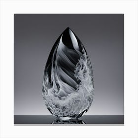 Glass Sculpture 6 Canvas Print