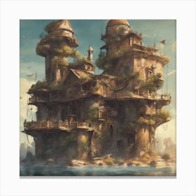 Fantasy Castle 4 Canvas Print