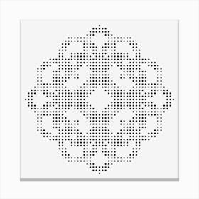 Dot Mandala 05 Canvas Print