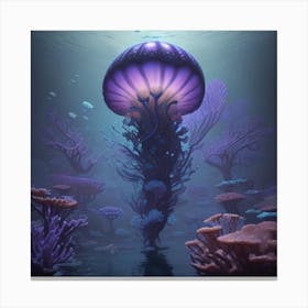 Jellyfish Canvas Print