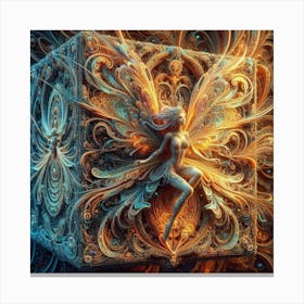 Fractal Fairy 2 Canvas Print