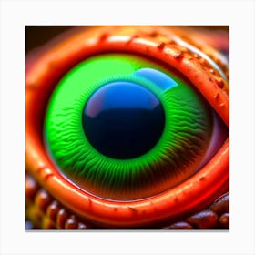 Lizard Eye Canvas Print