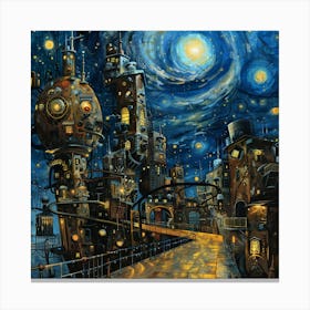 Starry Night 35 Canvas Print