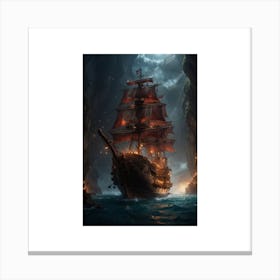 Pirate Ship Canvas Print