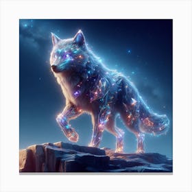 Fox Design Canvas Print