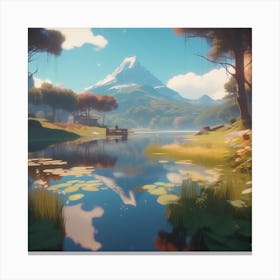 Valley Of The Shadows 1 Canvas Print