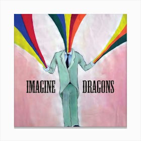 Imagine Dragons Album Cover 5 Canvas Print