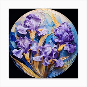 Irises 6 Canvas Print