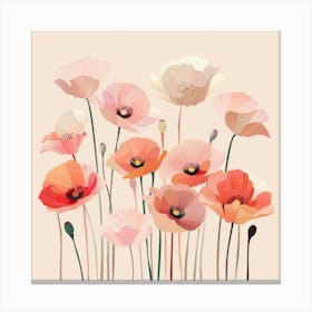 Poppies 62 Canvas Print