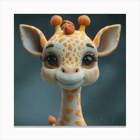 Giraffe 90 Canvas Print