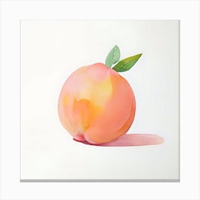 Peach Canvas Print