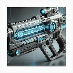 Cosmic Pulse Rifle Canvas Print