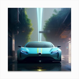 Electric Cars 1 ( Fromhifitowifi ) Canvas Print