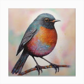 bird Robin 2 Canvas Print