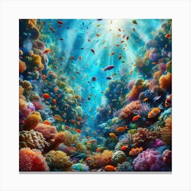 Coral Reef 2 Canvas Print