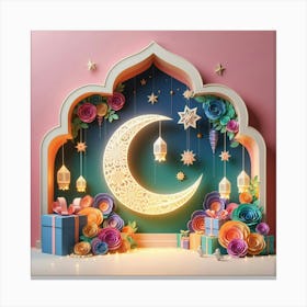 Muslim Holiday 5 Canvas Print