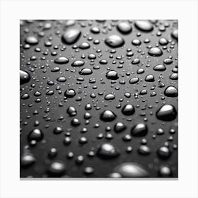 Water Droplets 18 Canvas Print